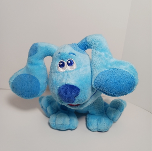 Blue Clues And You Stuffed Animal Plush Nickelodeon Jr Toy Puppy Dog 7" - Picture 1 of 6